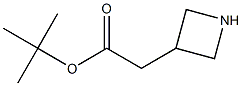 tert-butyl 2-(azetidin-3-yl)acetate Structure