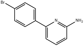 6-(4-BROMOPHENYL)PYRIDIN-2-AMINE Structure