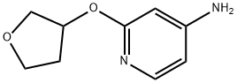 2-(oxolan-3-yloxy)pyridin-4-amine Structure