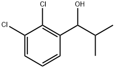 1-(2,3-dichlorophenyl)-2-methylpropan-1-ol 구조식 이미지