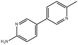 5-(6-methylpyridin-3-yl)pyridin-2-amine 구조식 이미지