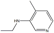 N-ethyl-4-methylpyridin-3-amine Structure