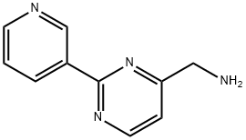 (2-(pyridin-3-yl)pyrimidin-4-yl)methanamine Structure