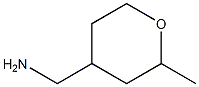 (2-methyltetrahydro-2H-pyran-4-yl)methanamine Structure