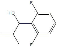 1-(2,6-difluorophenyl)-2-methylpropan-1-ol Structure