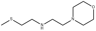 2-(Methylthio)-N-(2-morpholinoethyl)ethan-1-amine 구조식 이미지