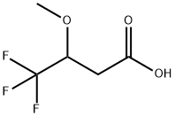 4,4,4-trifluoro-3-methoxybutanoic acid 구조식 이미지