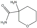 3-aminotetrahydro-2H-pyran-3-carboxamide Structure