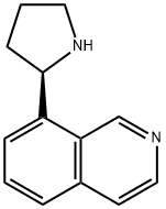 8-((2R)PYRROLIDIN-2-YL)ISOQUINOLINE Structure