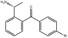 2-((1R)-1-Aminoethyl)phenyl 4-bromophenyl ketone Structure