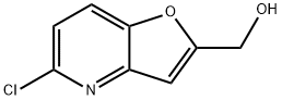 {5-chlorofuro[3,2-b]pyridin-2-yl}methanol 구조식 이미지