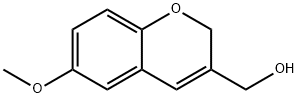 6-methoxy-3-(hydroxymethyl)-2H-1-benzopyran Structure