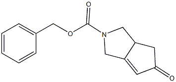 benzyl 5-oxo-3,3a,4,5-tetrahydrocyclopenta[c]pyrrole-2(1H)-carboxylate 구조식 이미지