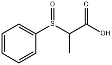 2-Phenylsulfinylpropanoic acid Structure