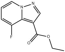 ethyl 4-fluoropyrazolo[1,5-a]pyridine-3-carboxylate Structure