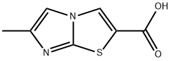 6-METHYLIMIDAZO[2,1-B][1,3]THIAZOLE-2-CARBOXYLIC ACID 구조식 이미지
