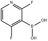 Boronic acid, B-(2,4-difluoro-3-pyridinyl)- Structure