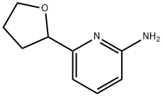 2-Amino-6-(tetrahydrofuran-2-yl)pyridine 구조식 이미지