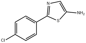 5-Amino-2-(4-chlorophenyl)thiazole Structure