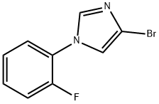 4-Bromo-1-(2-fluorophenyl)-1H-imidazole Structure