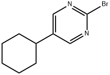 2-Bromo-5-cyclohexylpyrimidine Structure