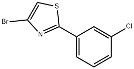 4-Bromo-2-(3-chlorophenyl)thiazole Structure