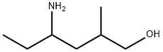 4-amino-2-methylhexan-1-ol Structure