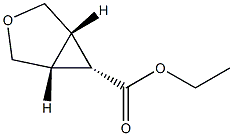 (1R,5S,6S)-ETHYL 3-OXABICYCLO[3.1.0]HEXANE-6-CARBOXYLATE Structure