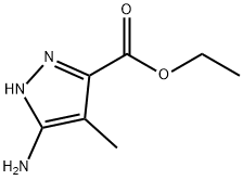 ethyl 3-amino-4-methyl-1H-pyrazole-5-carboxylate Structure