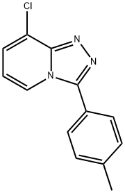 8-Chloro-3-(4-methylphenyl)-1,2,4-triazolo[4,3-a]pyridine 구조식 이미지