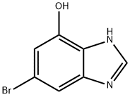 6-Bromo-1H-benzoimidazol-4-ol Structure