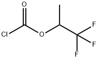 1,1,1-trifluoropropan-2-yl carbonochloridate Structure