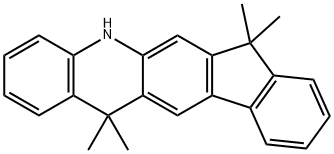 7,13-Dihydro-7,7,13,13-tetramethyl-5H-indeno[1,2-b]acridine Structure