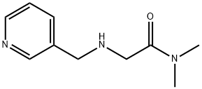 N,N-dimethyl-2-[(pyridin-3-ylmethyl)amino]acetamide Structure