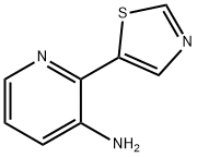 3-AMINO-2-(THIAZOL-5-YL)PYRIDINE Structure