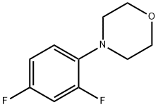 Morpholine, 4-(2,4-difluorophenyl)- Structure