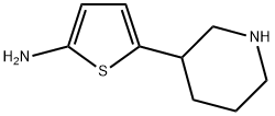 5-(PIPERIDIN-3-YL)THIOPHEN-2-AMINE Structure