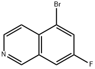 5-bromo-7-fluoroisoquinoline Structure