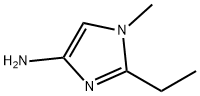1-Methyl-2-ethylimidazol-4-amine Structure