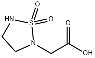 2-(1,1-dioxido-1,2,5-thiadiazolidin-2-yl)acetic acid Structure