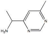 1-(6-methylpyrimidin-4-yl)ethan-1-amine Structure