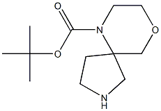tert-butyl 9-oxa-2,6-diazaspiro[4.5]decane-6-carboxylate 구조식 이미지