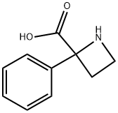 2-Azetidinecarboxylic acid, 2-phenyl- Structure