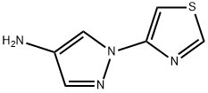 1-(Thiazol-4-yl)-4-aminopyrazole Structure