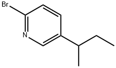 2-Bromo-5-(sec-butyl)pyridine 구조식 이미지