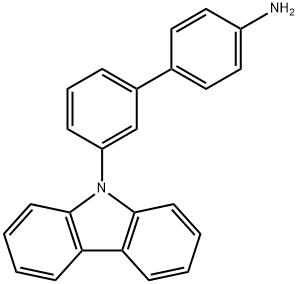 3'-(9H-carbazol-9-yl)-[1,1'-biphenyl]-4-amine 구조식 이미지