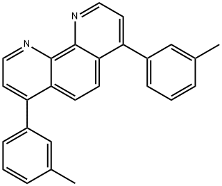 4,7-bis(3-tolyl)-1,10-phenanthroline 구조식 이미지
