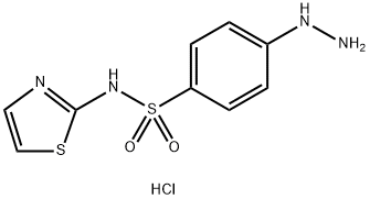 4-hydrazinyl-N-(1,3-thiazol-2-yl)benzene-1-sulfonamide dihydrochloride Structure