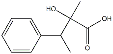2-hydroxy-2-methyl-3-phenylbutanoic acid Structure