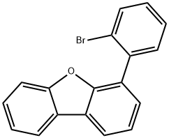 4-(2-bromophenyl)dibenzo[b,d]furan Structure